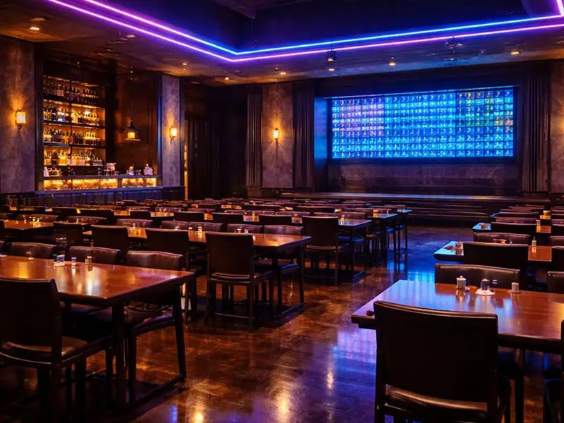 Interior da Sala de Bingo da Amadora