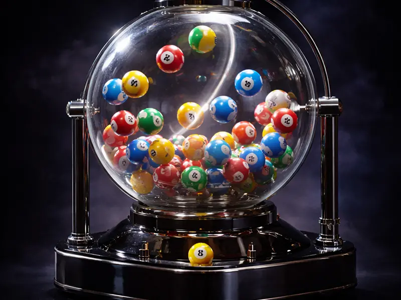 Maquina de sorteio de bolas de bingo